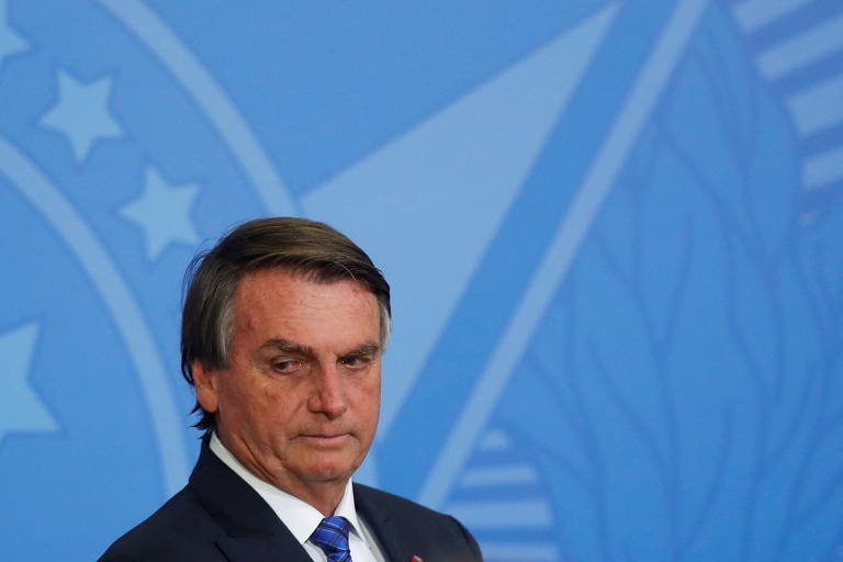 O presidente Jair Bolsonaro em 2022