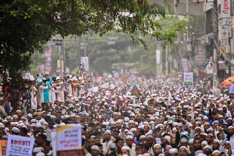 Atos reúnem milhares em Índia e Bangladesh contra comentários sobre Maomé