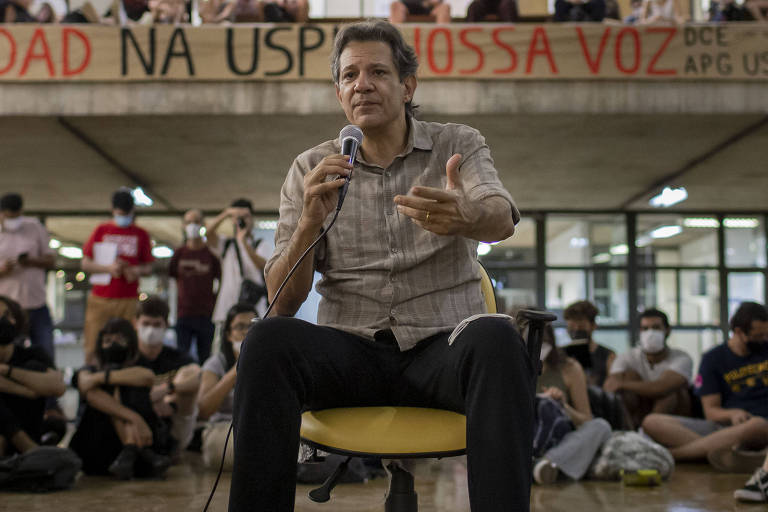 O ex-prefeito Fernando Haddad (PT)