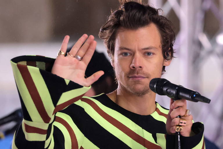 Harry Styles no programa 'Today' da NBC, em Manhattan, Nova York