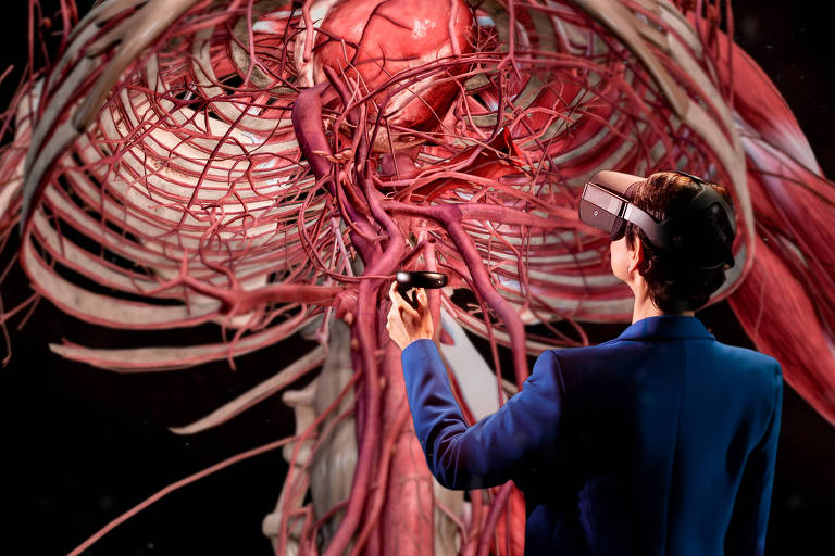 Realidade virtual em aulas de anatomia