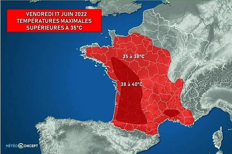 Mapas de meteorologia foram alterados com datas erradas para espalhar a ideia de que a crise climática é falsa