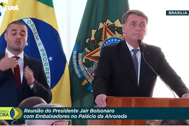 Bolsonaro é vexame mundial