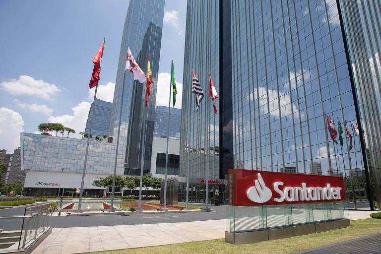 Sede do banco Santander Brasil em São Paulo