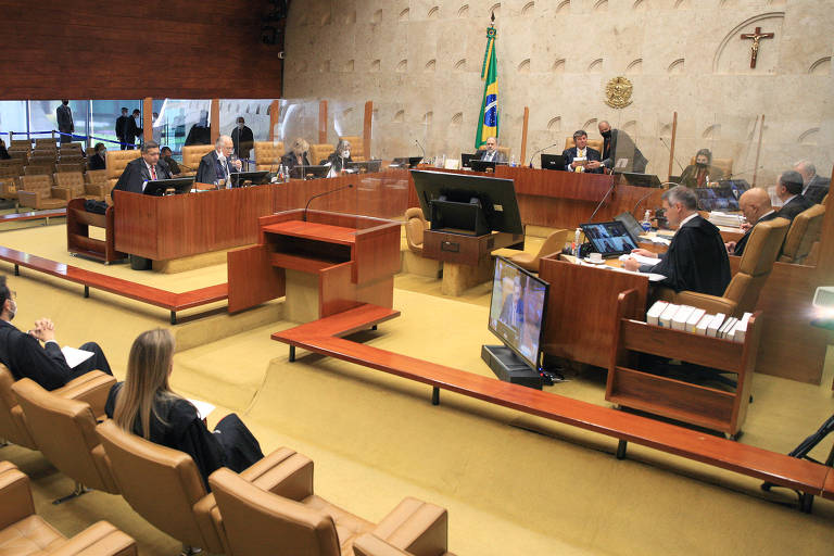 Sessão do Supremo Tribunal Federal