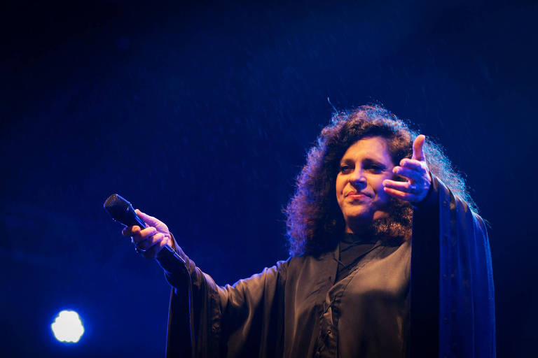 Gal Costa em show no palco Mestre Dominguinhos 