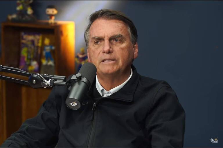 Jair Bolsonaro na campanha eleitoral de 2022