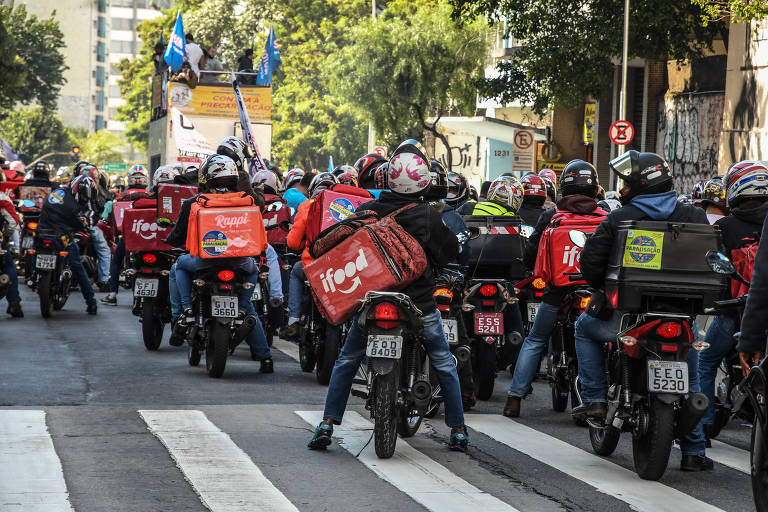 Governo quer regras para apps, mas exclui entregadores de grupo de discussão