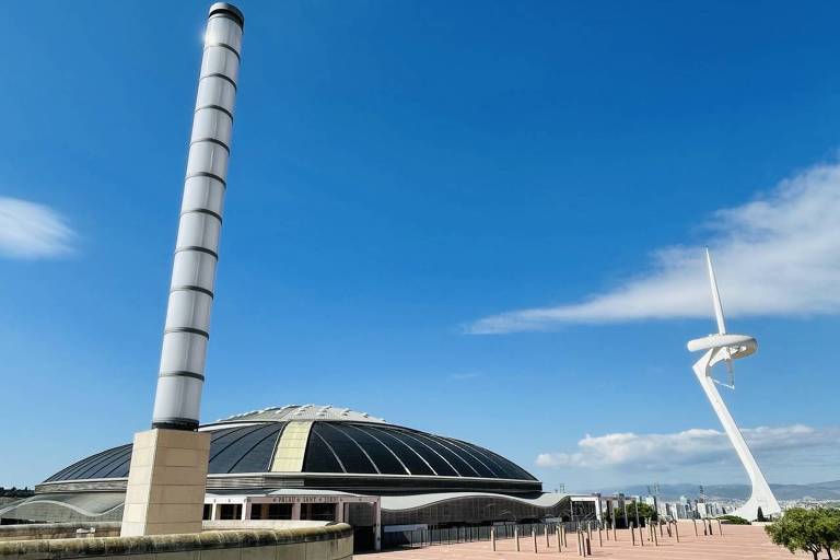 Palau Sant Jordi, um dos palcos dos Jogos Olímpicos de Barcelona, em 1992