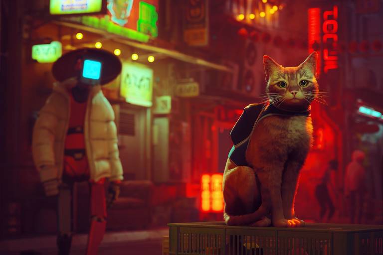 'Stray', jogo do gatinho vira-lata, conquista pais de pet com fofura punk