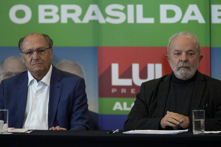 Luiz Inácio Lula da Silva na campanha eleitoral de 2022