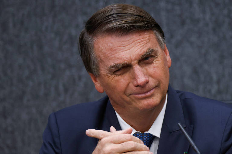 O presidente Jair Bolsonaro (PL)