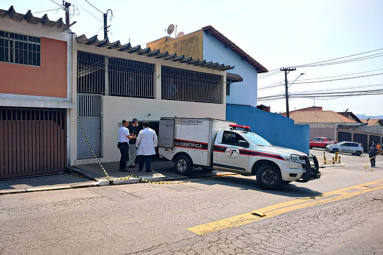 A casa de repouso Lar da Vovó, na zona leste SP, após incêndio que deixou seis mortos na manhã de sábado (10)