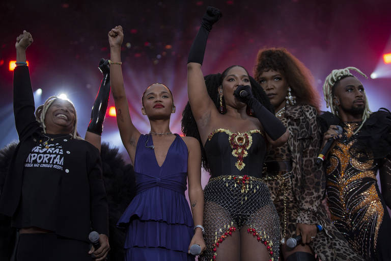 Veja imagens do show em homenagem à Elza Soares o Rock in Rio