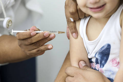 18/08/2018 , Dia D de mobilização da Campanha Nacional de Vacinação contra a Poliomielite e Sarampo. 
( Foto: Marcelo Camargo/Agência Brasil )