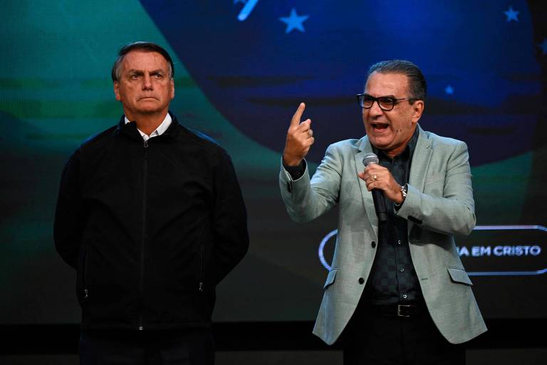 Bolsonaro exalta Malafaia como conselheiro, e pastor repete pedido a Deus para travar sistema eleitoral