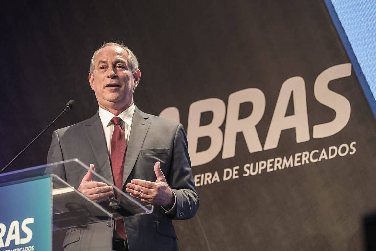 Ciro Gomes na campanha eleitoral de 2022