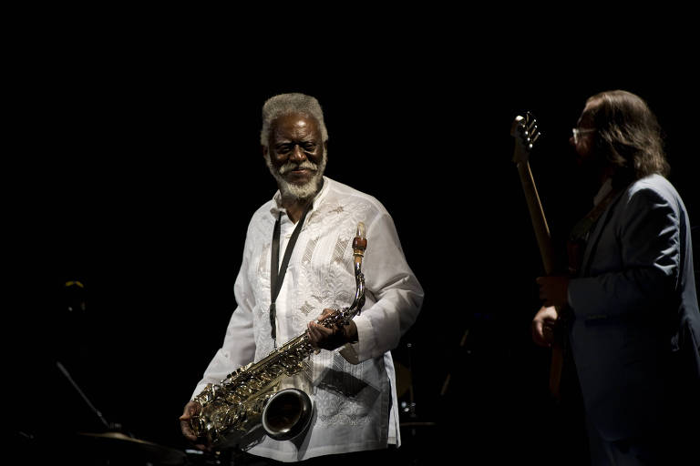 Show do saxofonista Pharoah Sanders no Sesc Pinheiros