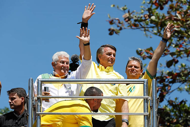 Bolsonaro realiza comício em Campinas (SP)