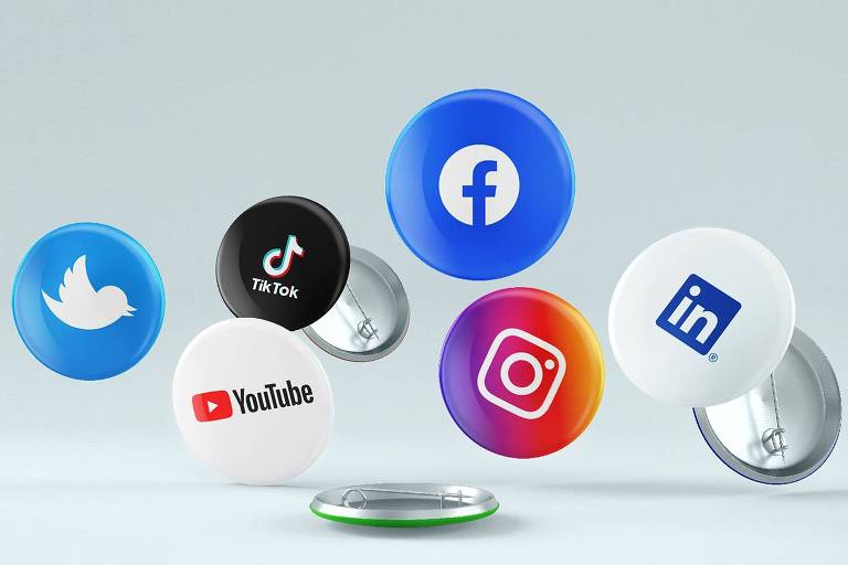 Logotipos das Redes sociais