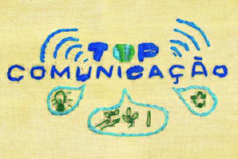 Ilustração Top Comunicação, revista Top of Mind 2022