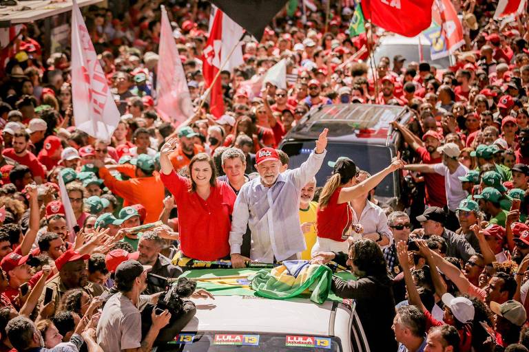 Marília Arraes reforça em PE vinculação a Lula e críticas a Raquel Lyra na reta final