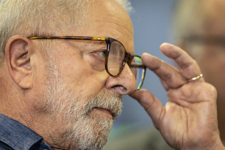 Luiz Inácio Lula da Silva na campanha eleitoral de 2022