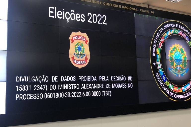 Alexandre de Moraes proibiu PF de divulgar resultados de operações relacionadas às eleições