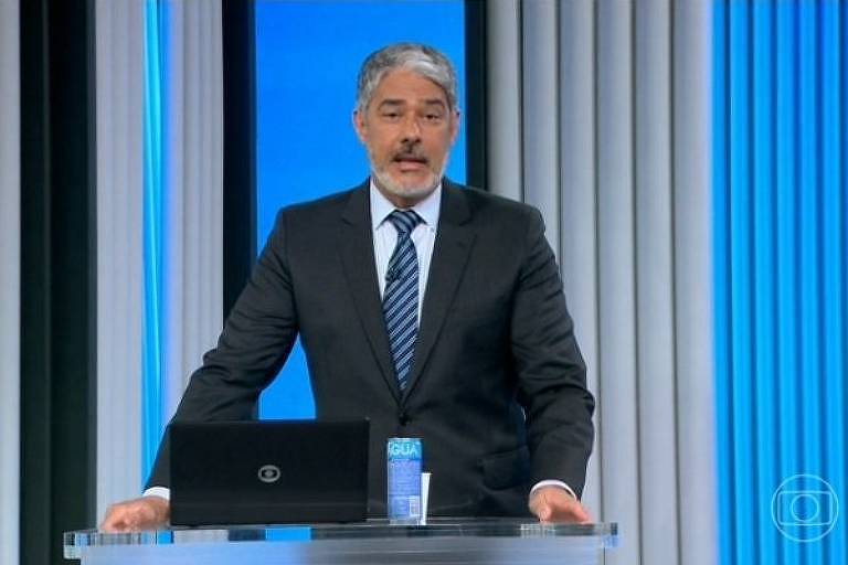 William Bonner desmente fake news sobre saúde e esclarece afastamento do JN