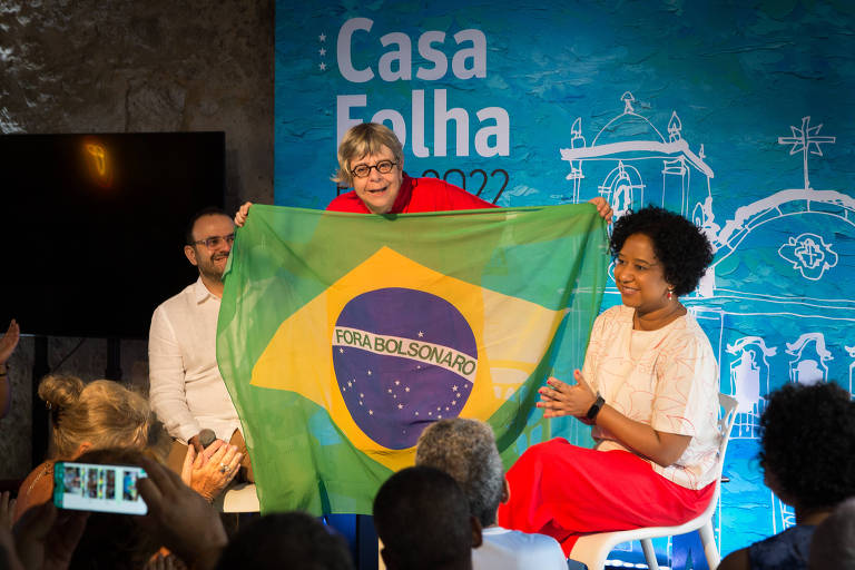 Protesto na Flip, em Paraty; veja fotos de hoje