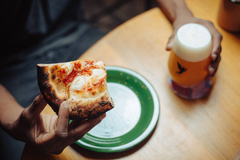 Pizza da Trilha Fermentaria, novidade na Barra Funda