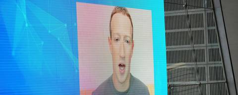 NEW YORK, NEW YORK - NOVEMBER 30: Meta CEO and founder Mark Zuckerberg speaks during the New York Times DealBook Summit in the Appel Room at the Jazz At Lincoln Center on November 30, 2022 in New York City. The New York Times held its first in person DealBook Summit since the start of the coronavirus (COVID-19) pandemic with speakers from the worlds of financial services, technology, consumer goods, private investment, venture capital, banking, media, public relations, policy, government, and academia.   Michael M. Santiago/Getty Images/AFP (Photo by Michael M. Santiago / GETTY IMAGES NORTH AMERICA / Getty Images via AFP)