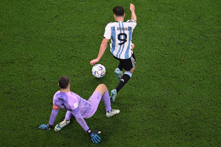 Veja imagens do jogo entre Argentina e Austrália