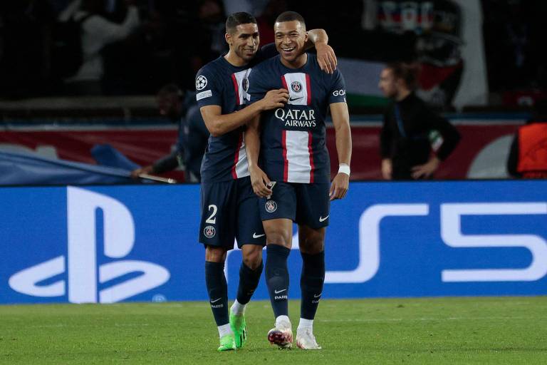 Mbappé e Hakimi colocam amizade de lado no duelo entre França e Marrocos
