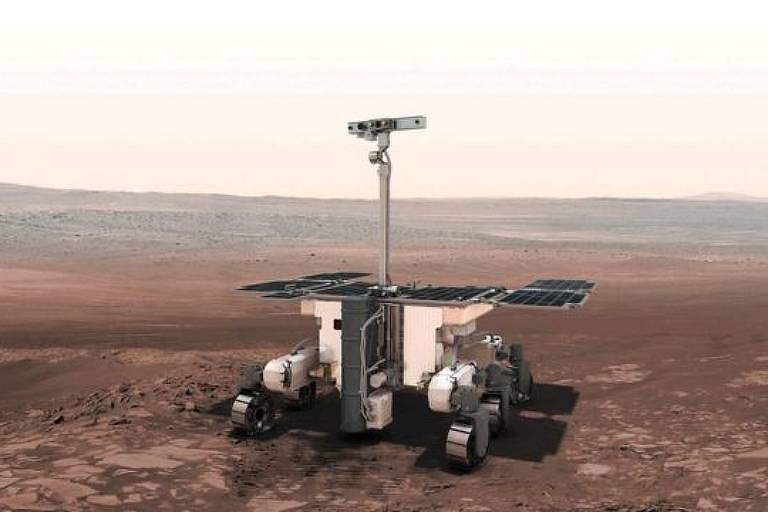 Rover europeu que vai procurar vida em Marte deve voar em 2028