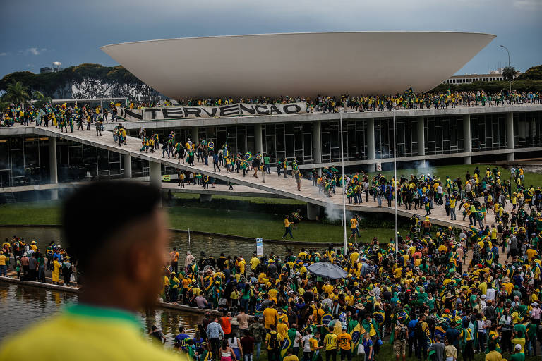 Veja fotos do ataque golpista à sede dos Poderes, em Brasília