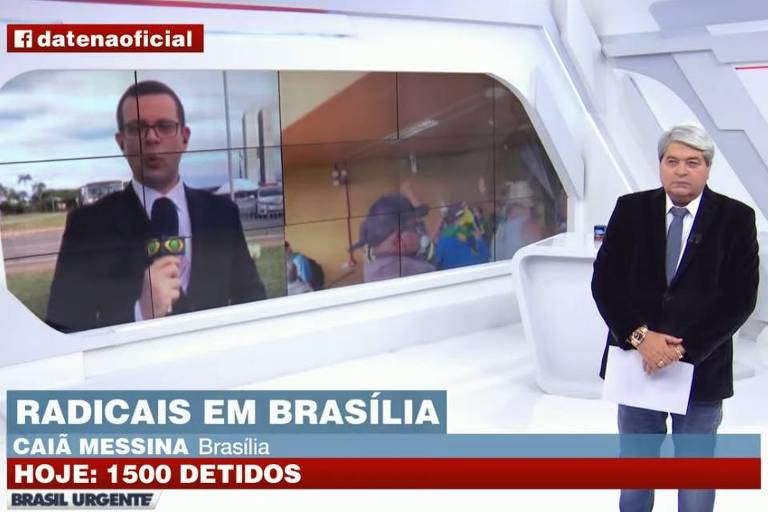 Datena se afasta do Brasil Urgente mais uma vez para recuperação e retorna na próxima semana
