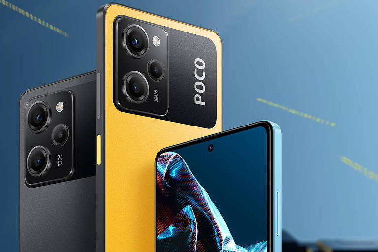 Poco lança X5 com tela Amoled e 5G por cerca de R$ 1.300