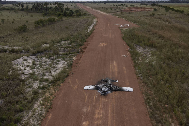 Veja imagens de operação contra o garimpo ilegal 