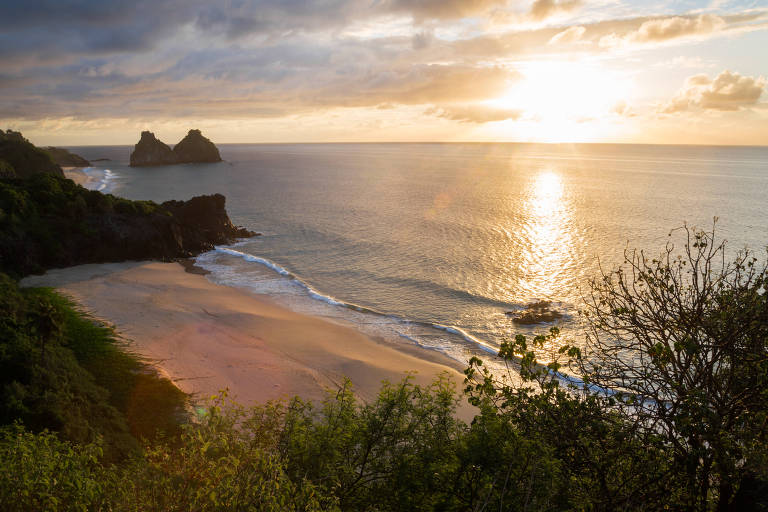 Praia do Boldró, em Fernando de Noronha (SP)