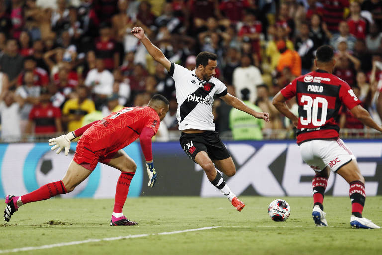 Partida entre Flamengo e Vasco pelo Campeonato Carioca