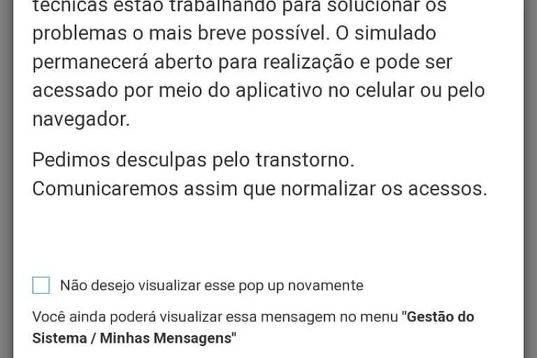 Aplicativos, lançados por Tarcísio, para as escolas estaduais apresentam problemas