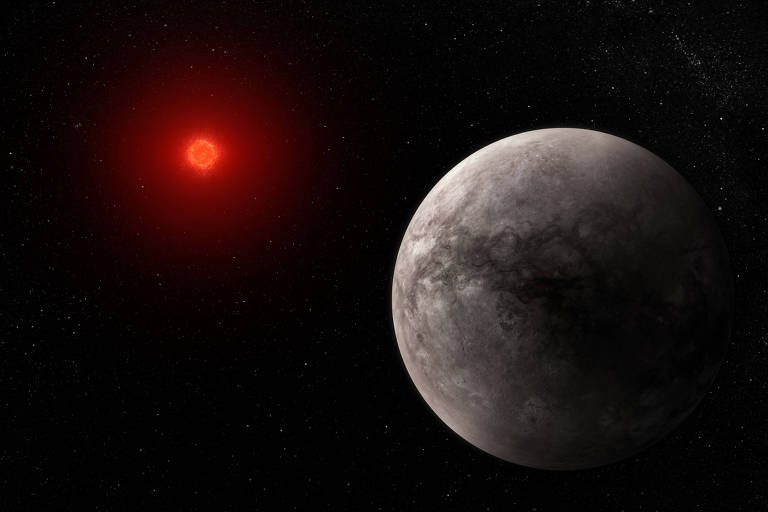 Webb mede temperatura em planeta rochoso de Trappist-1