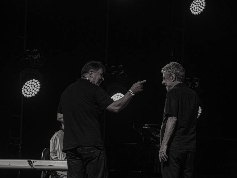 Os bastidores do show de Chico Buarque