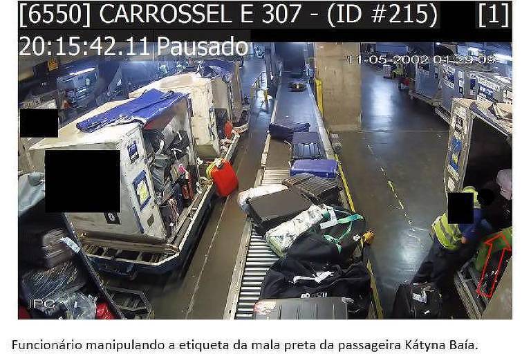 PF prende suspeita de integrar quadrilha de troca de etiquetas de bagagens em Guarulhos