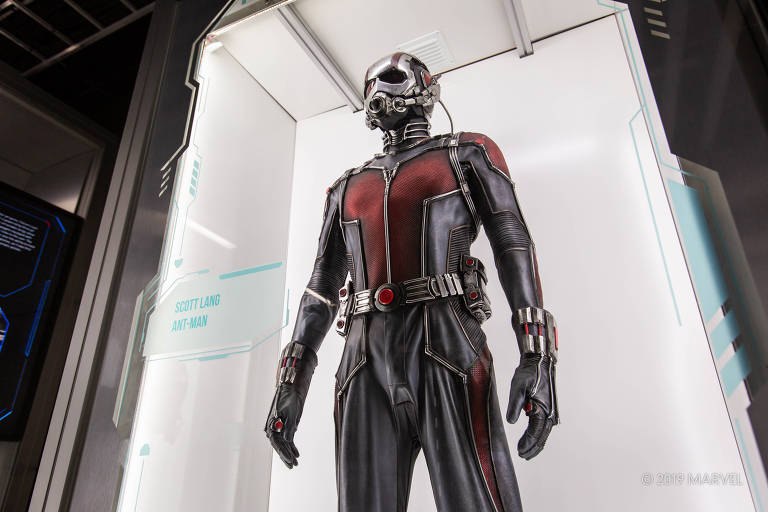 Veja imagens da exposição Marvel Vingadores S.T.A.T.I.O.N