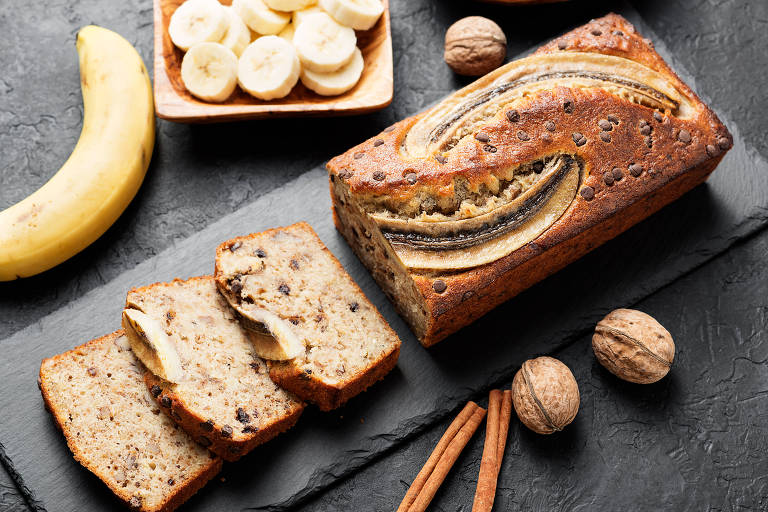 Aprenda a fazer receita de banana bread com Nutella para o Dia das Mães