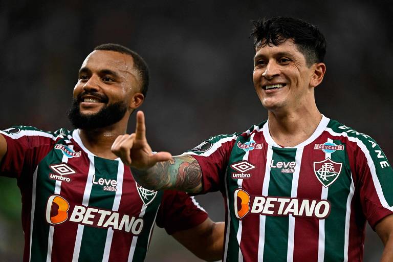 Germán Cano, do Fluminense, artilheiro do Brasil em 2023