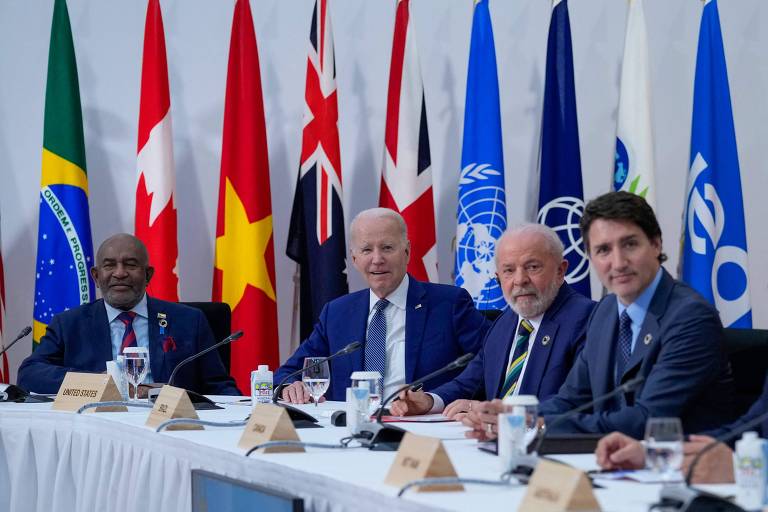 Veja fotos da cúpula do G7 em Hiroshima, no Japão