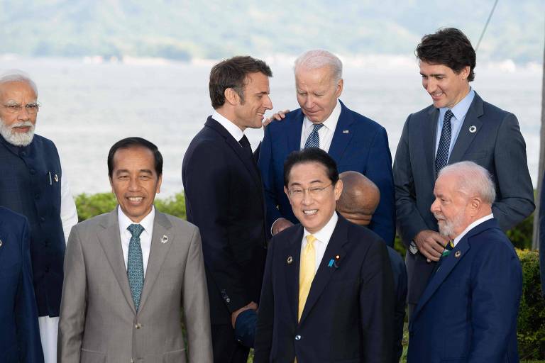Lula se reúne com líderes da Índia, França, EUA, Canadá, Indonésia e Japão em evento do G7, em Hiroshima